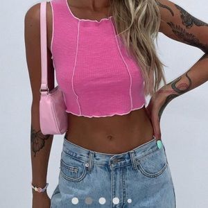 Princess Polly Pink Crop top